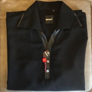 Nwt Benzer Mens Kurta Style Shirt